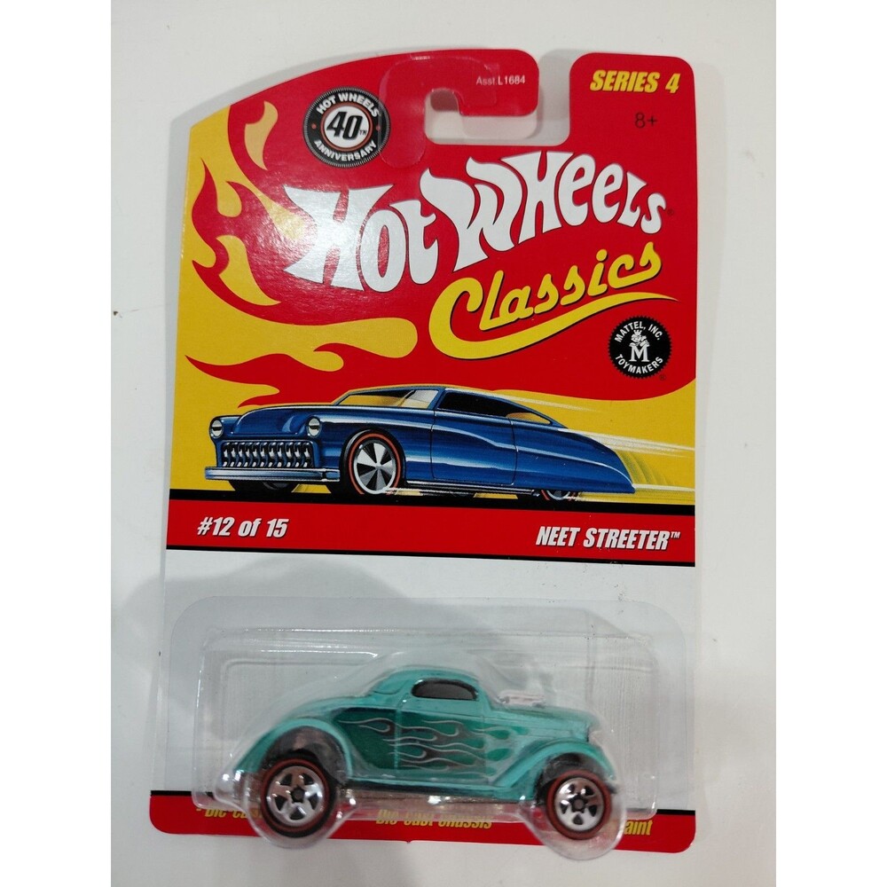NIP Hot Wheels Classics Series 4 1:64 Die Cast Neet Streeter Hot Rod Car